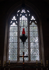 The chancel east window June 2012